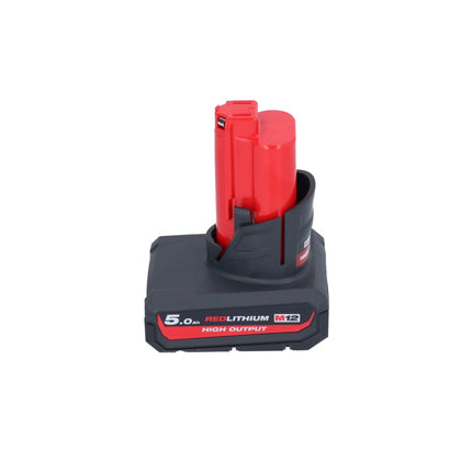 Milwaukee M12 BCST-501 Agrafeuse sans fil 12 V 19 x 25,4 mm + 1x batterie 5,0 Ah - sans chargeur