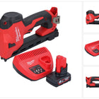 Grapadora a batería Milwaukee M12 BCST-601 12 V 19 x 25,4 mm + 1x batería 6,0 Ah + cargador