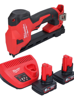 Milwaukee M12 BCST-602 wkrętarka akumulatorowa 12 V 19 x 25,4 mm + 2x akumulator 6,0 Ah + ładowarka