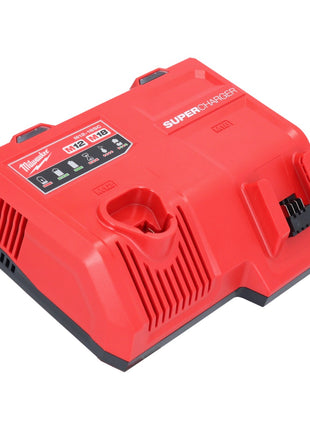 Cargador rápido Milwaukee M12-18SC 12 V / 18 V 13,5 amperios (4932471735) para baterías Li-Ion