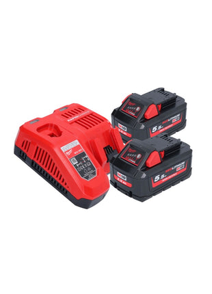 Bomba de trasvase a batería Milwaukee M18 BTP-552 18 V 1817 l/h + 2x baterías 5,5 Ah + cargador