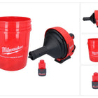 Milwaukee M12 BDC8-251C Akumulatorowa wyciorarka do rur 12 V + 1x akumulator 2,5 Ah + spirala + łyżka - bez ładowarki