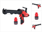 Pistola de cartuchos a batería Milwaukee M12 PCG/310-251 12 V 310 ml + 1x batería 2,5 Ah - sin cargador