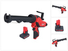 Pistola de cartuchos a batería Milwaukee M12 PCG/310-501 12 V 310 ml + 1x batería 5,0 Ah - sin cargador