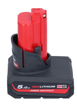 Pistola de cartuchos a batería Milwaukee M12 PCG/310-501 12 V 310 ml + 1x batería 5,0 Ah - sin cargador