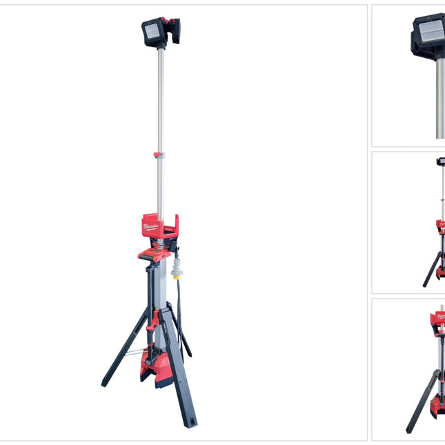 Foco de construcción a batería Milwaukee M18 HOSALC-0 18 V 1,0 - 2,20 m 6000 lm Solo (4933478116) - sin batería, sin cargador