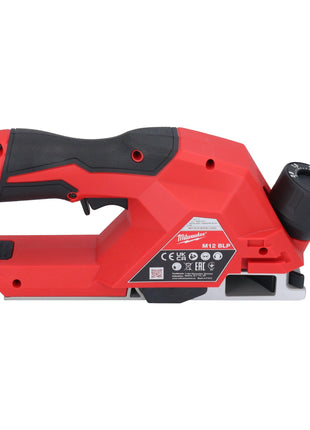 Cepilladora de batería Milwaukee M12 BLP-0X 12 V 51 mm sin escobillas + caja HD (4933492850) - sin batería, sin cargador