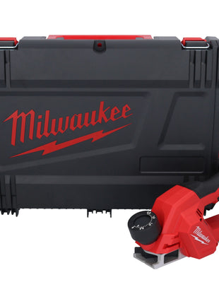 Cepilladora de batería Milwaukee M12 BLP-0X 12 V 51 mm sin escobillas + caja HD (4933492850) - sin batería, sin cargador