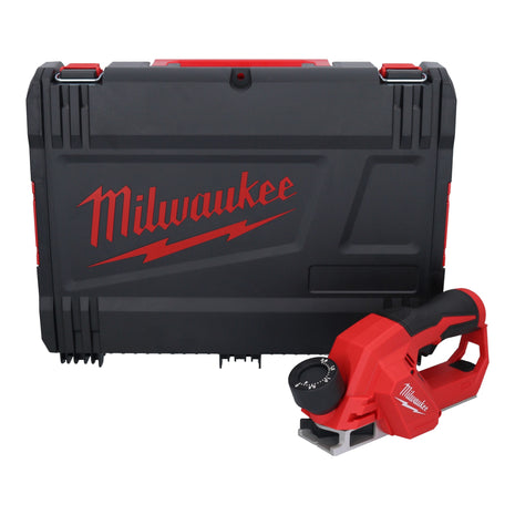 Raboteuse sur batterie Milwaukee M12 BLP-0X 12 V 51 mm brushless + boîtier HD (4933492850) - sans batterie, sans chargeur