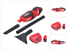 Aspirador a batería Milwaukee M12 HV-201 12 V + 1x batería 2,0 Ah + cargador