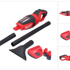 Aspirador a batería Milwaukee M12 HV-202 12 V + 2x baterías 2.0 Ah + cargador
