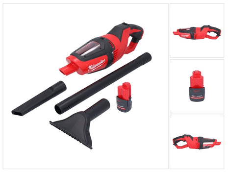 Odkurzacz akumulatorowy Milwaukee M12 HV-251 12 V + 1x akumulator 2,5 Ah - bez ładowarki