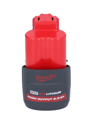 Aspirador de batería Milwaukee M12 HV-251 12 V + 1x batería 2,5 Ah - sin cargador