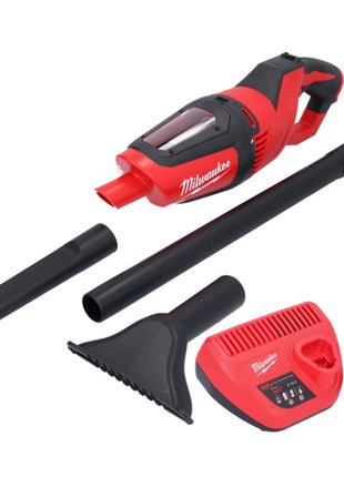 Milwaukee M12 HV-251 Akku Staubsauger 12 V + 1x Akku 2,5 Ah + Ladegerät