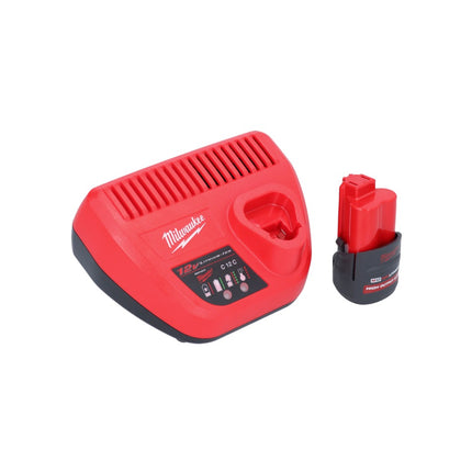 Aspirador a batería Milwaukee M12 HV-251 12 V + 1x batería 2,5 Ah + cargador