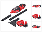 Aspirador a batería Milwaukee M12 HV-401 12 V + 1x batería 4,0 Ah + cargador