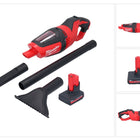 Aspirador de batería Milwaukee M12 HV-501 12 V + 1x batería 5,0 Ah - sin cargador