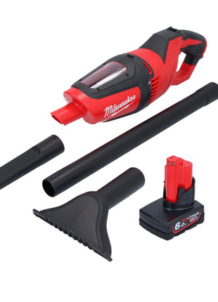 Aspirateur sans fil Milwaukee M12 HV-601 12 V + 1x batterie 6,0 Ah - sans chargeur