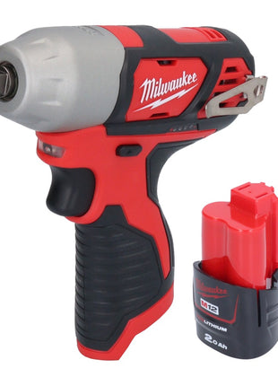 Milwaukee M12 BIW38-201 akumulatorowy klucz udarowy 12 V 135 Nm 3/8˝ + 1x akumulator 2,0 Ah - bez ładowarki