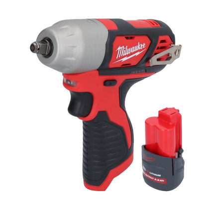 Milwaukee M12 BIW38-251 Llave de impacto sin cable 12 V 135 Nm 3/8" + 1x batería recargable 2.5 Ah - sin cargador
