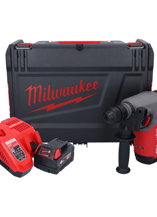 Milwaukee M18 ONEFHX-401X Akku Kombihammer 18 V 2,5 J SDS-Plus Brushless + 1x Akku 4,0 Ah + Ladegerät + HD-Box