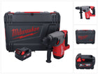 Milwaukee M18 ONEFHX-501X Martello combinato a batteria 18 V 2,5 J SDS-Plus Brushless + 1x batteria ricaricabile 5,0 Ah + scatola HD - senza caricatore