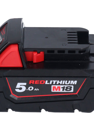 Martillo combinado a batería Milwaukee M18 ONEFHX-501X 18 V 2,5 J SDS-Plus sin escobillas + 1x batería 5,0 Ah + caja HD - sin cargador