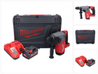 Milwaukee M18 ONEFHX-551X Akku Kombihammer 18 V 2,5 J SDS-Plus Brushless + 1x Akku 5,5 Ah + Ladegerät + HD-Box