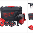 Milwaukee M18 ONEFHX-552X marteau combiné sans fil 18 V 2,5 J SDS-Plus ( 4933478504 ) Brushless + 2x batterie 5,5 Ah + chargeur + HD-Box