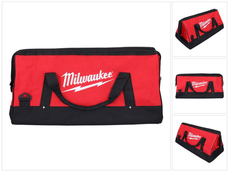 Bolsa de herramientas Milwaukee 560 x 270 x 270 mm con bandolera rojo / negro