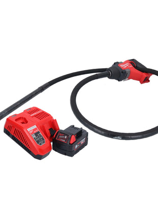 Milwaukee M18 FCVN24-501 Akku Betonrüttler 18 V 2,4 m Brushless + 1x Akku 5,0 Ah + Ladegerät