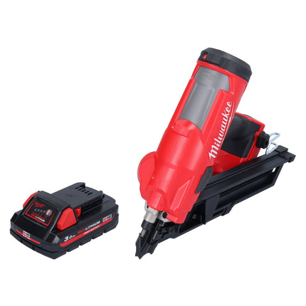 Milwaukee M18 FFN-301 gwoździarka akumulatorowa 18 V 50 - 90 mm bezszczotkowa + 1x akumulator 3,0 Ah - bez ładowarki