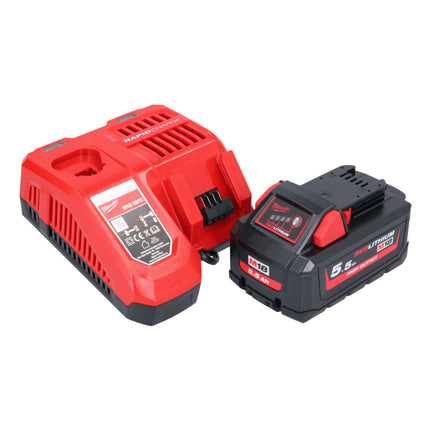 Milwaukee M18 FFN-551 cloueur sans fil 18 V 50 - 90 mm Brushless + 1x batterie 5,5 Ah + kit chargeur