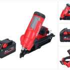 Clavadora a batería Milwaukee M18 FFN-801 18 V 50 - 90 mm sin escobillas + 1x batería 8,0 Ah - sin cargador