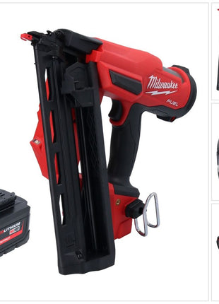 Milwaukee M18 FN16GA-551 cloueur sans fil 18 V 32 - 64 mm sans balai + 1x batterie 5,5 Ah - sans chargeur