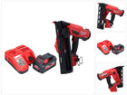 Milwaukee M18 FN16GA-551 cloueur sans fil 18 V 32 - 64 mm Brushless + 1x batterie 5,5 Ah + kit chargeur