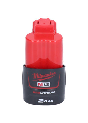 Milwaukee M12 FTB-201 Akku Reifenaufrauer 12 V 7/16" Hex Brushless + 1x Akku 2,0 Ah - ohne Ladegerät