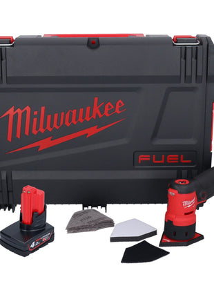 Milwaukee M12 FDSS-401X Akku Punktschleifer 12 V 88,8 x 63,5 mm Brushless + 1x Akku 4,0 Ah + HD-Box - ohne Ladegerät