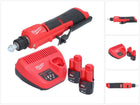 Milwaukee M12 FTB-202 desbastadora de neumáticos a batería 12 V 7/16