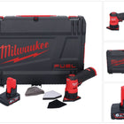 Amoladora puntual a batería Milwaukee M12 FDSS-601X 12 V 88,8 x 63,5 mm sin escobillas + 1x batería 6,0 Ah + caja HD - sin cargador