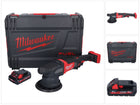 Polisseuse excentrique sur batterie Milwaukee M18 FROP21-301X 18 V 150 mm brushless + 1x batterie 3,0 Ah + boîtier HD - sans chargeur