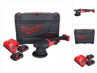 Milwaukee M18 FROP21-302X Akumulatorowa polerka mimośrodowa 18 V 150 mm bezszczotkowa + 2x akumulator 3,0 Ah + ładowarka + pudełko HD