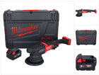 Pulidora excéntrica a batería Milwaukee M18 FROP21-501X 18 V 150 mm sin escobillas + 1x batería 5,0 Ah + caja HD - sin cargador