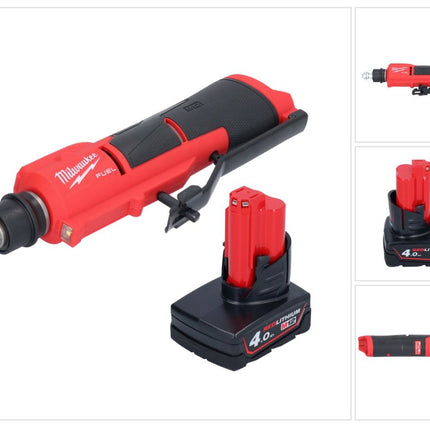Milwaukee M12 FTB-401 Rascador de neumáticos sin cable 12 V 7/16" Hex Brushless +1x batería 4.0 Ah - sin cargador
