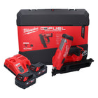 Milwaukee M18 FFN21-402C Gwoździarka akumulatorowa 18 V 50 - 90 mm bezszczotkowa + 2x akumulator 4,0 Ah + ładowarka + walizka