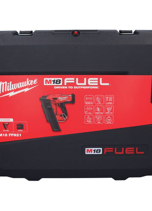 Milwaukee M18 FFN21-501C cloueur sans fil 18 V 50 - 90 mm sans brosse + 1x batterie 5,0 Ah + chargeur + valise