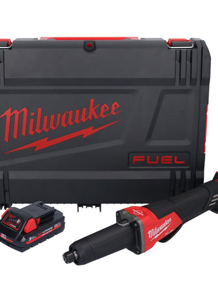 Amoladora recta a batería Milwaukee M18 FDGROVPDB-301X 18 V sin escobillas + 1x batería 3.0 Ah + caja HD - sin cargador