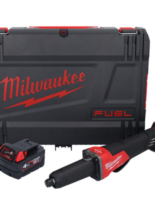 Amoladora recta a batería Milwaukee M18 FDGROVPDB-401X 18 V sin escobillas + 1x batería 4.0 Ah + caja HD - sin cargador