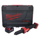 Amoladora recta a batería Milwaukee M18 FDGROVPDB-401X 18 V sin escobillas + 1x batería 4.0 Ah + caja HD - sin cargador