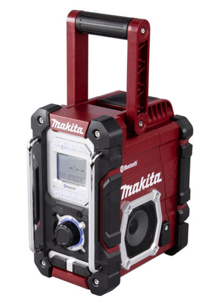 Makita DMR 108 AR radio de obra con batería 7,2 - 18 V AM FM AUX Bluetooth rojo Solo - sin batería, sin cargador